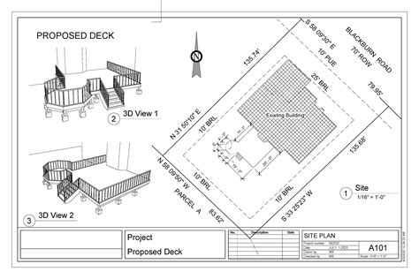 11 Deck Drawings For Permit JordiBibiana