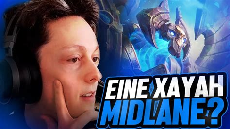 Xayah Midlane Kann Das Gut Gehen Youtube