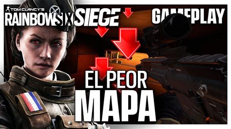 JUGANDO En El PEOR MAPA De RAINBOW SIX SIEGE GUARIDA Caramelo