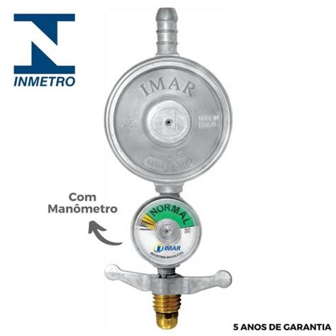 Registro Medidor Regulador De G S De Cozinha Man Metro Souza