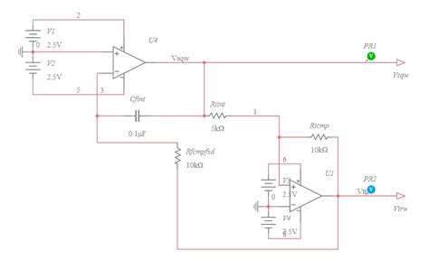 Op Square And Triangular Wave Oscillator By Pld Robot