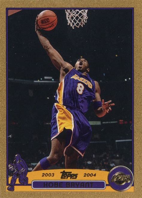 2003 Topps Kobe Bryant 36 Basketball VCP Price Guide