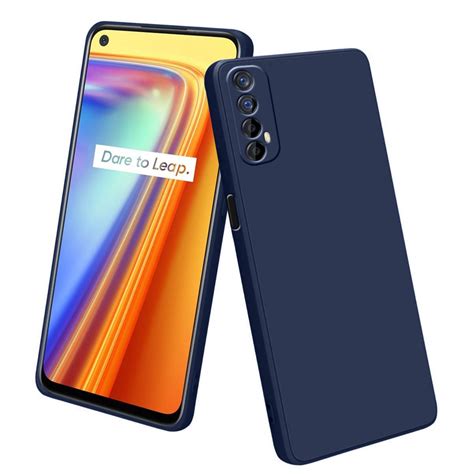 LIRAMARK Silicone Soft Back Cover Case For Realme 7 Narzo 30 4G