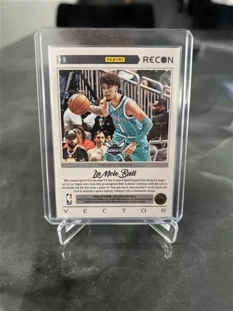 Panini Recon Vector Lamelo Ball Charlotte Hornets Nba Eur