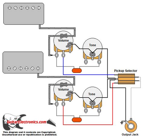 Guitar Wiring Diagrams 2 Humbuckers