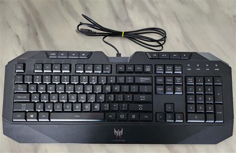 Acer Predator Wired Keyboard, Computers & Tech, Parts & Accessories, Computer Keyboard on Carousell