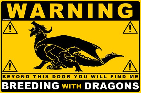 Rule 34 Caution Sign Dracophilia Dragon Indie Virtual Youtuber