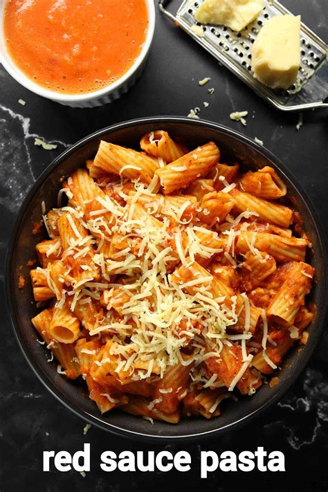 Red Sauce Pasta Recipe How To Make Classic Tomato Sauce Pasta Recipe