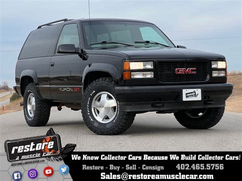 1997 Gmc Yukon Gt Restore A Muscle Car™ Llc