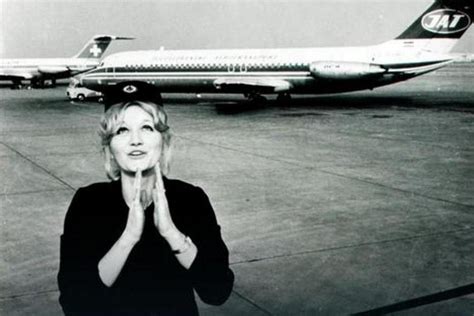 Stewardess Vesna Vulović, the only Survivor of JAT Plane Crash, passes ...