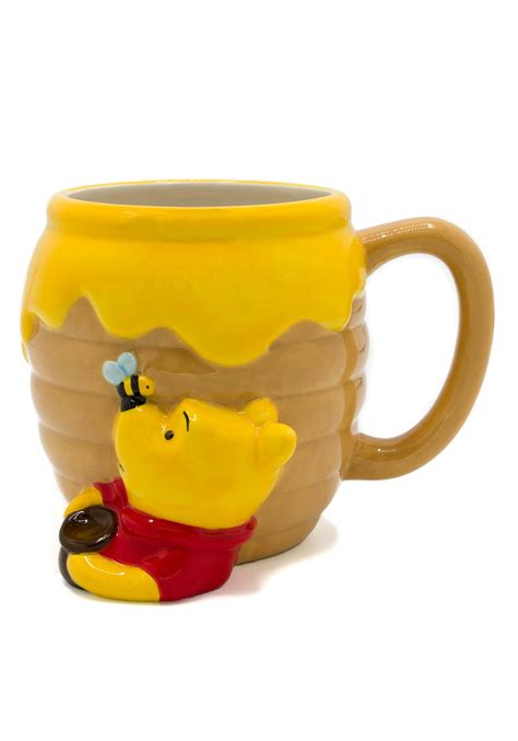 Winnie The Pooh Ceramic Sculpted Mug