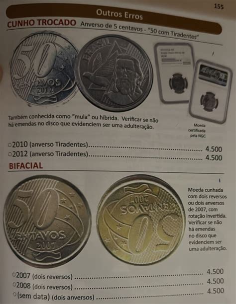 5 MOEDAS de 50 Centavos do Real que Valem R 22 5MIL e você pode ter