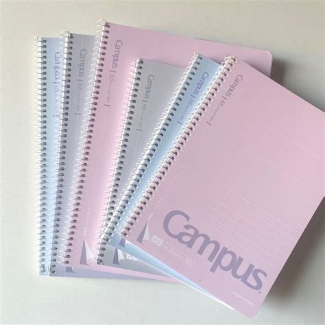 Kokuyo Campus Notebook A 7mm Ruled Semi B5 30 Sheets 30 Lines Pink