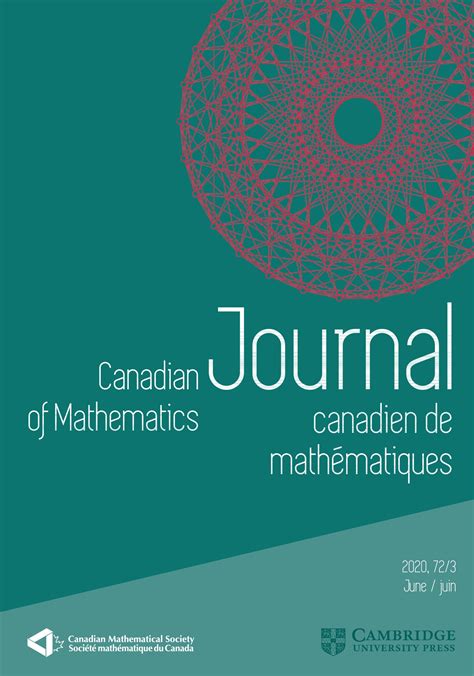 Canadian Journal of Mathematics | Latest issue | Cambridge Core