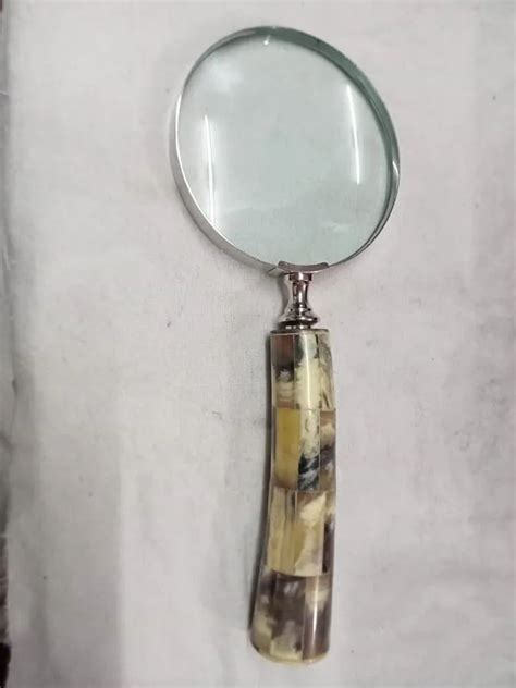 Rajdhani Impex Glassmetalresin Magnifying Glasses Sizediameter 4 Inch 54 20cm Phocal