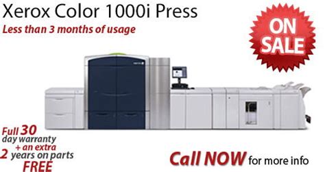 Xerox Color I Press For Sale Super Low Meters