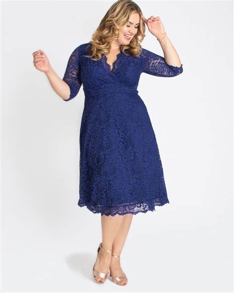 Mademoiselle Lace Cocktail Dress Sale Kiyonna