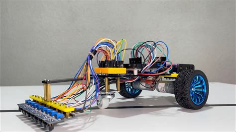 Robot Sigue L Neas Con Sensores Tcrt Motores Rpm Y Arduino