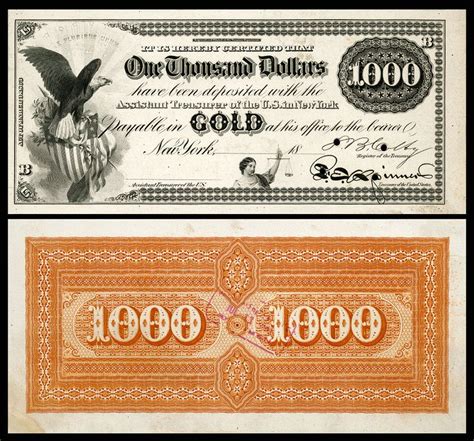 Large Denominations Of United States Currency Wikipedia Paper