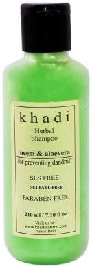 Buy Khadi Herbal Neem And Aloe Vera Sls And Parabens Free Shampoo 210