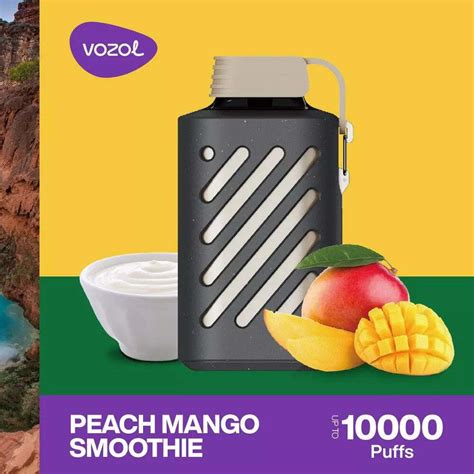 Vozol Gear Peach Mango Smoothie Nic Kup Tyto Do Sziszy