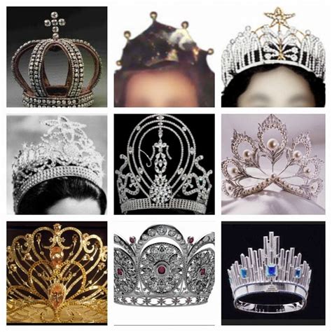 Various Miss Universe Crowns Through The Years Tiaras Vestidos