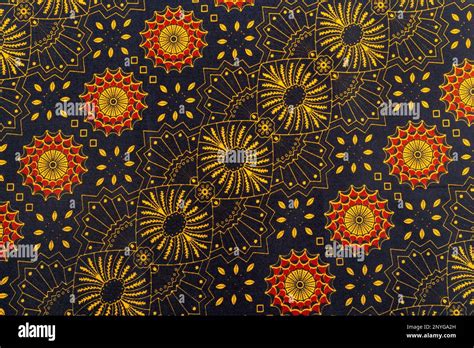 Beautiful Batik Patterns That Become Traditional Clothes Malaysia Stock