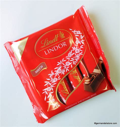 Lindt Lindor Milk Chocolate Stick 4pcs GermanDeliStore