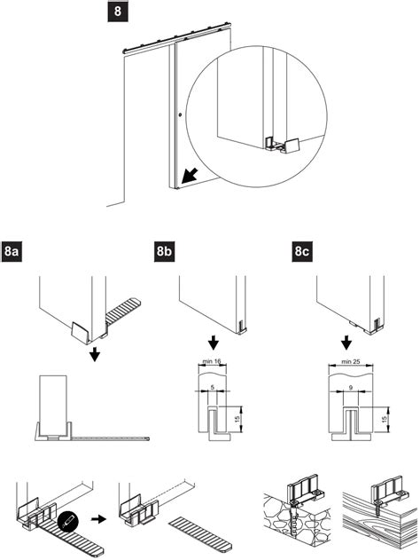 Slid Up 160 Su5126 Sliding Pocket Door Hardware Kit Instruction Manual