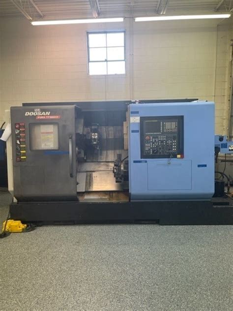 Doosan Puma Tt Sy Twin Spindle Twin Turret Cnc Lathe With Live