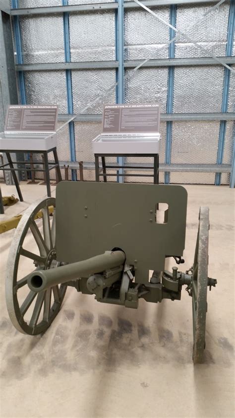 Japanese Type 94 37mm Anti Tank Gun This Is A Japanese Typ Flickr