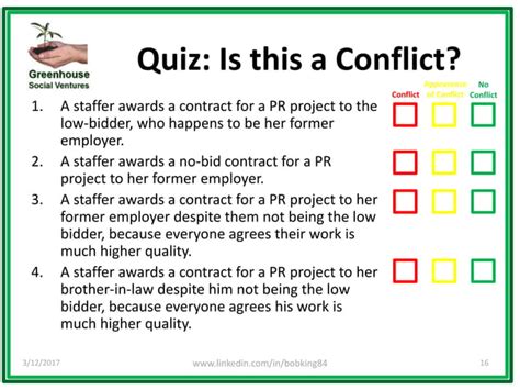 Conflicts of Interest | PPT