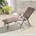 Amazon Vredhom Outdoor Aluminum Adjustable Chaise Lounge