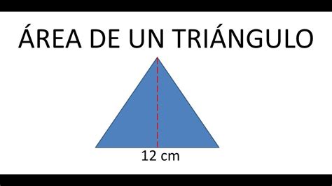 Formula Para Calcular El Area De Un Triangulo Printable Online