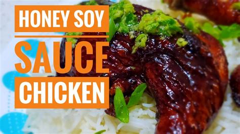 Honey Soy Sauce Chicken Recipe Oven Roasted Delicious Youtube