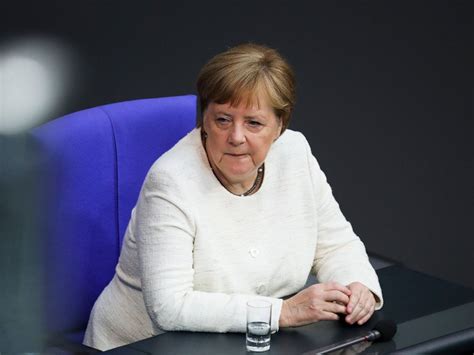 German Chancellor Angela Merkel Seen Physically Shaking On Camera For