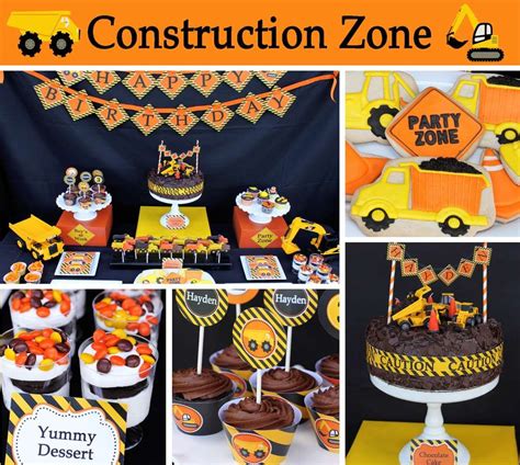 Construction Dump Trucks Birthday Party Ideas Photo 7 Of 49 Trucks