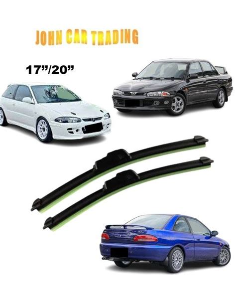 Proton Wira Satria Putra Silicone Soft Wiper Blades 1Set 2pcs Wira