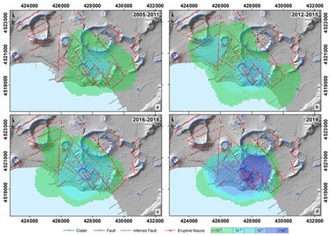 Adgeo Gis Applications In Volcano Monitoring The Study Of Seismic