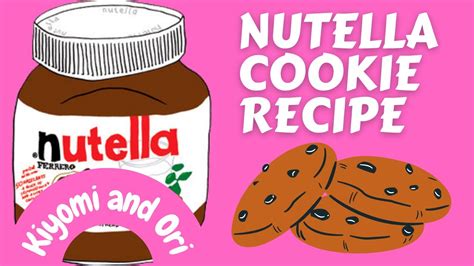 Nutella Cookie Recipe Easy 3 Ingredients Recipe Nutellacookie Youtube