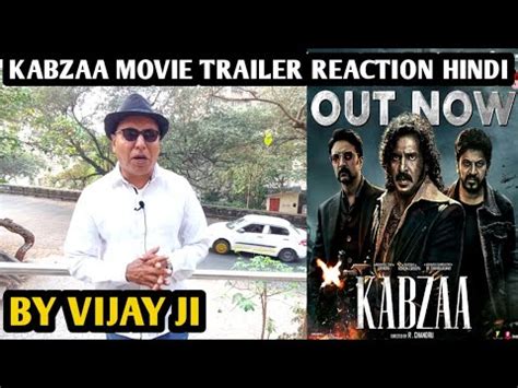 Kabzaa Movie Trailer Reaction Hindi By Vijay Ji Upendra Kiccha