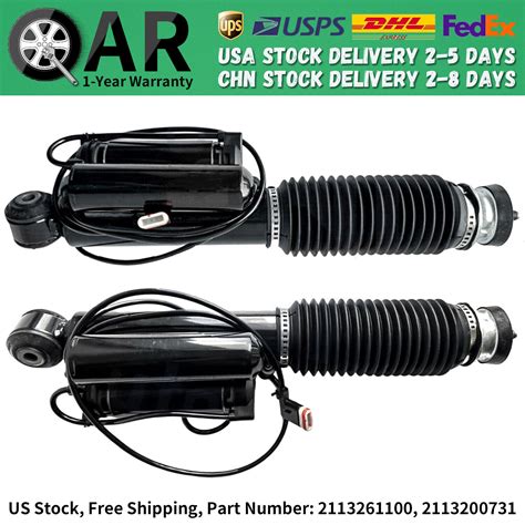 X Rear Shock Absorbers W Ads Fit For Mercedes Benz S E E E