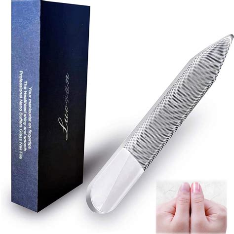 Amazon Luoran Nano Glass Nail File Crystal Nail Shiner Mini