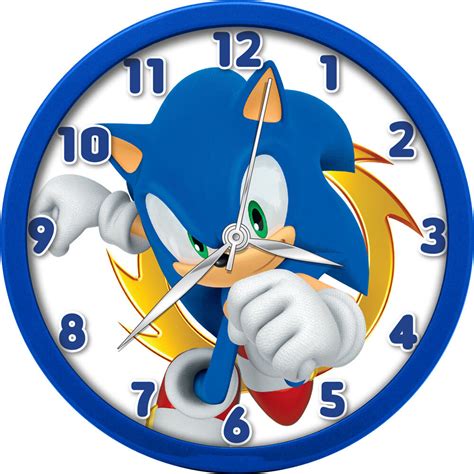 Sonic, the Hedgehog Wall Clock 25 cm – Sevenworld
