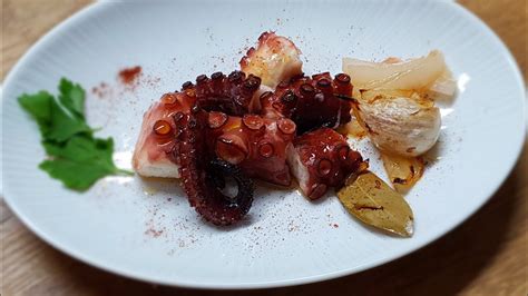 Pulpo Asado A La Murciana Youtube