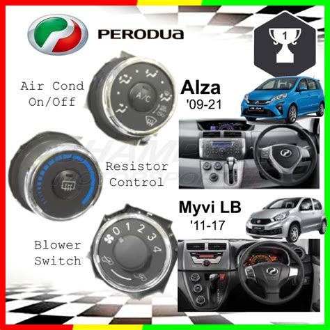 Air Cond Switch Button Knob Perodua Myvi Lagi Best Icon Alza