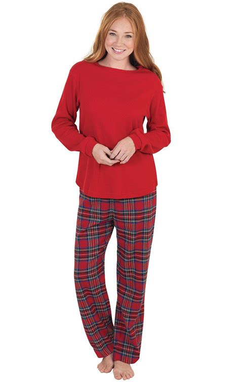 Stewart Plaid Thermal Top Womens Pajamas Pajamas Women Womens