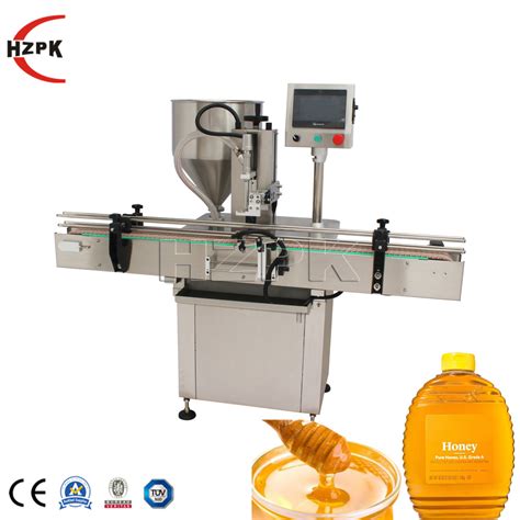 Hzpk Linear Yogurt Honey Chocolate Volumetric Rotor Pump Filling