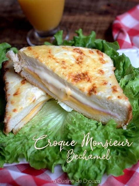 Croque Monsieur Au Four B Chamel Et Sauce Mornay