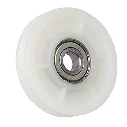 CNBTR Creamy White Nylon Bearing Steel Cable Pulley Wheel Bearing V